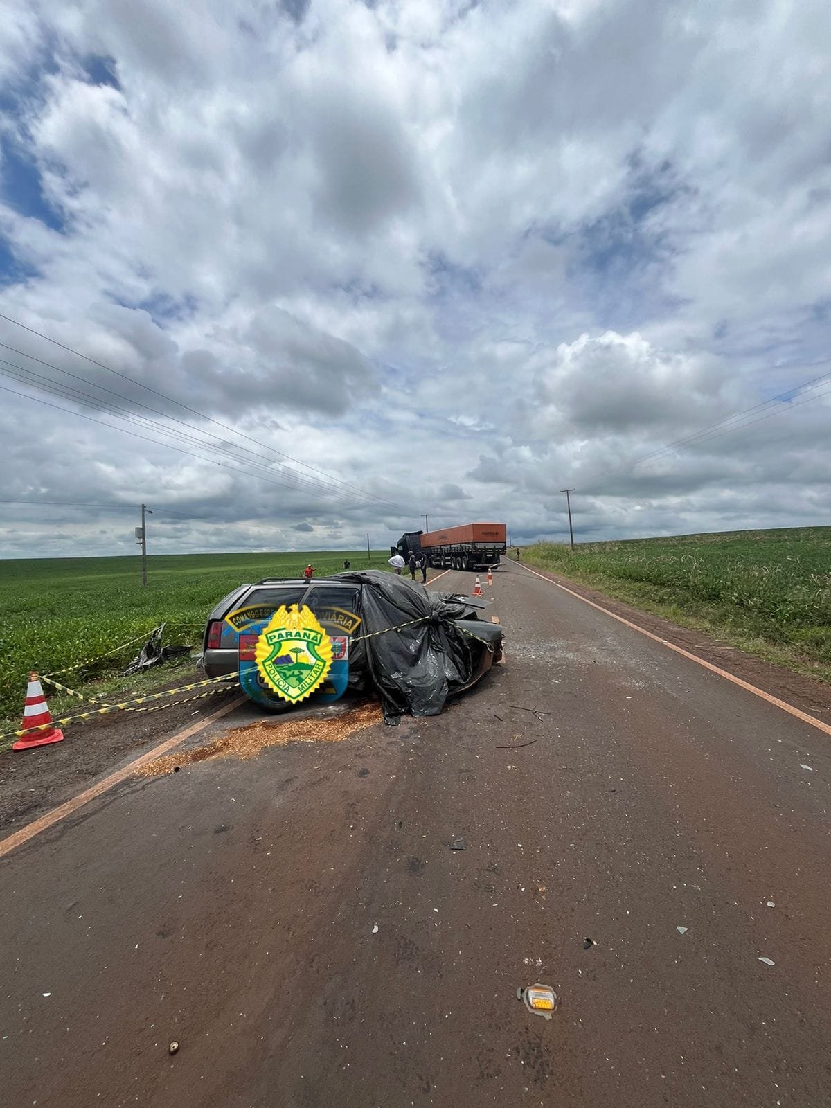 Grave Acidente em Sertaneja: Motorista Morre no Local