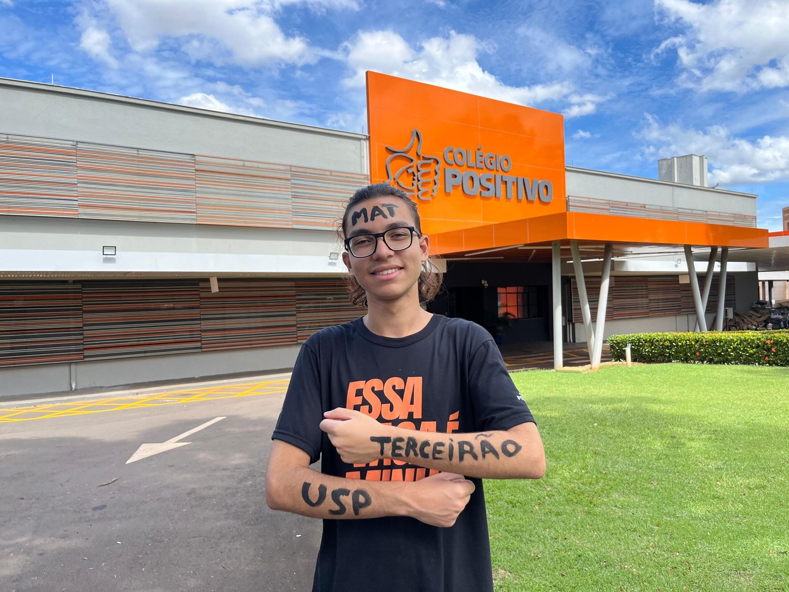 Cauã Henrique Rogério vai cursar Matemática na USP
Crédito: divulgação/Colégio Positivo