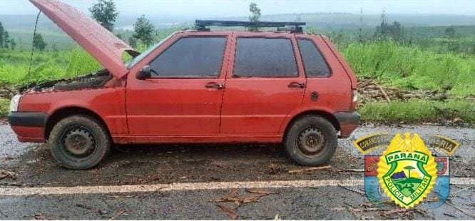 Moradores de Bela Vista do Paraíso se envolvem em acidente na PR-090 entre Assaí e Jataizinho