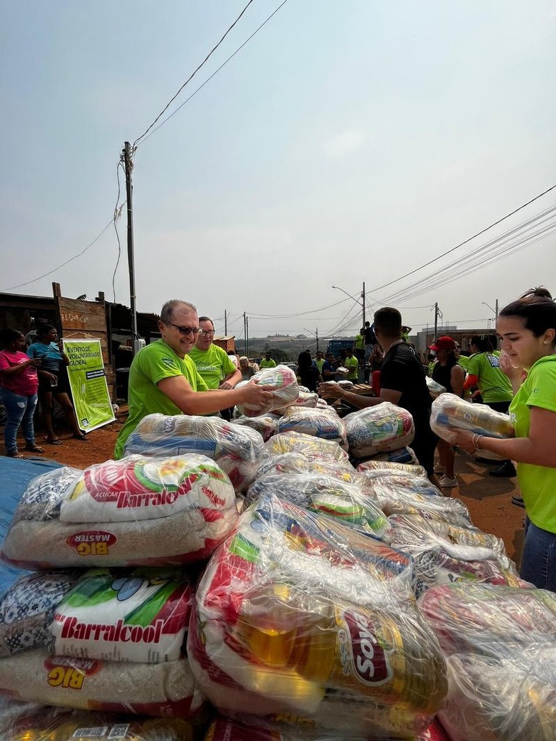 Programa de voluntariado da Fundação Bunge impacta mais de 19 mil pessoas em 10 Estados brasileiros