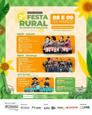FESTA NA ROÇA: Distrito de Maravilha recebe a 2ª Festa Rural com shows gratuitos e valorização da cultura raiz
