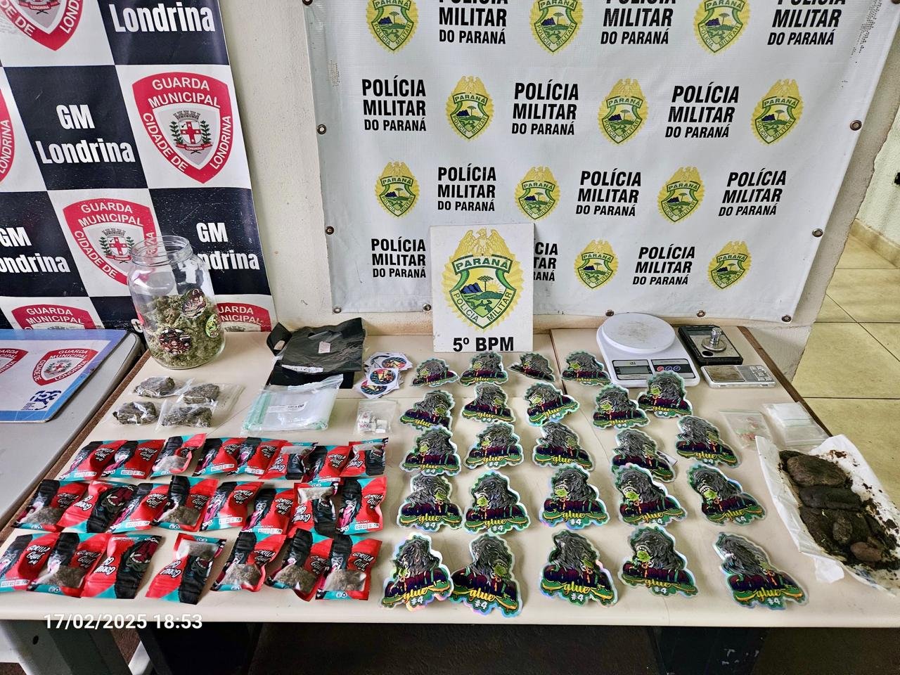 Polícia Militar prende dois homens por tráfico de drogas em Londrina