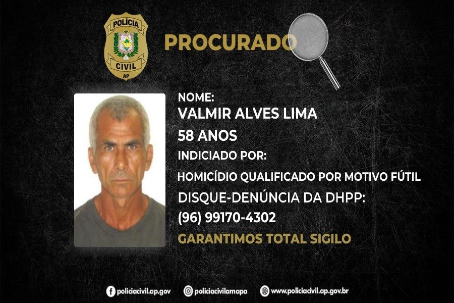 Indivíduo que matou companheiro da sua ex-esposa é procurado pela Polícia