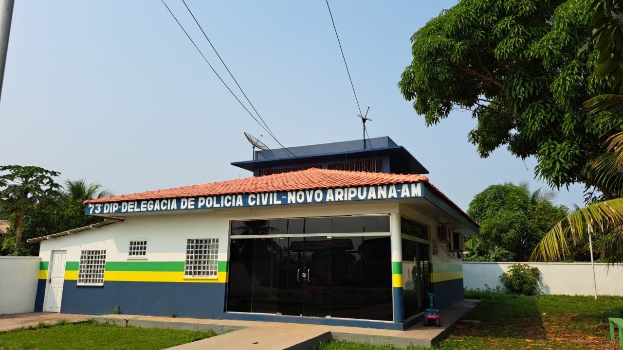 73ª Delegacia Interativa de Polícia (DIP) de Novo Aripuanã. (Foto: Divulgação/PC-AM)


