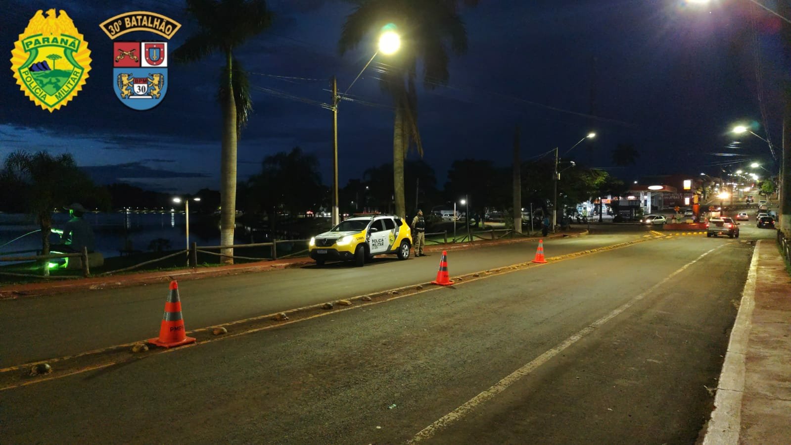 Polícia Militar Reforça Segurança na Região com Operações Bloqueio Noturno e Batida Policial