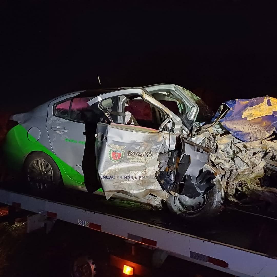 Quatro Pessoas Morreram em Acidente Envolvendo carros e caminhão no Paraná